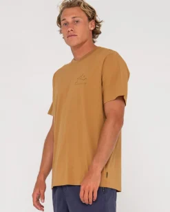Sleds And Meds Short Sleeve Graphic Tee | Rusty New