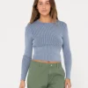 Solace Long Sleeve Knit Top | Rusty Discount