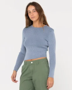 Solace Long Sleeve Knit Top | Rusty Discount