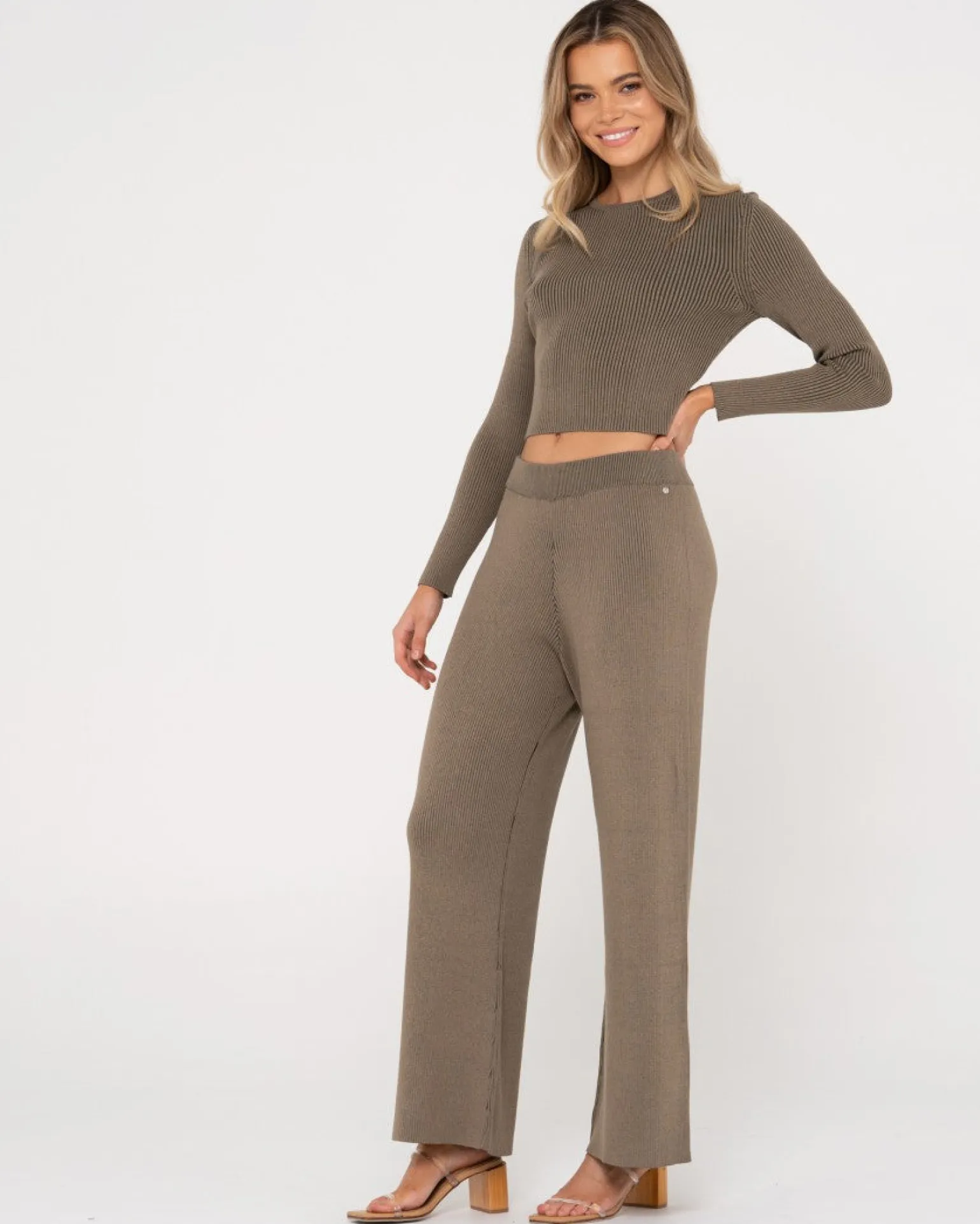 Solace Long Sleeve Knit Top | Rusty Online