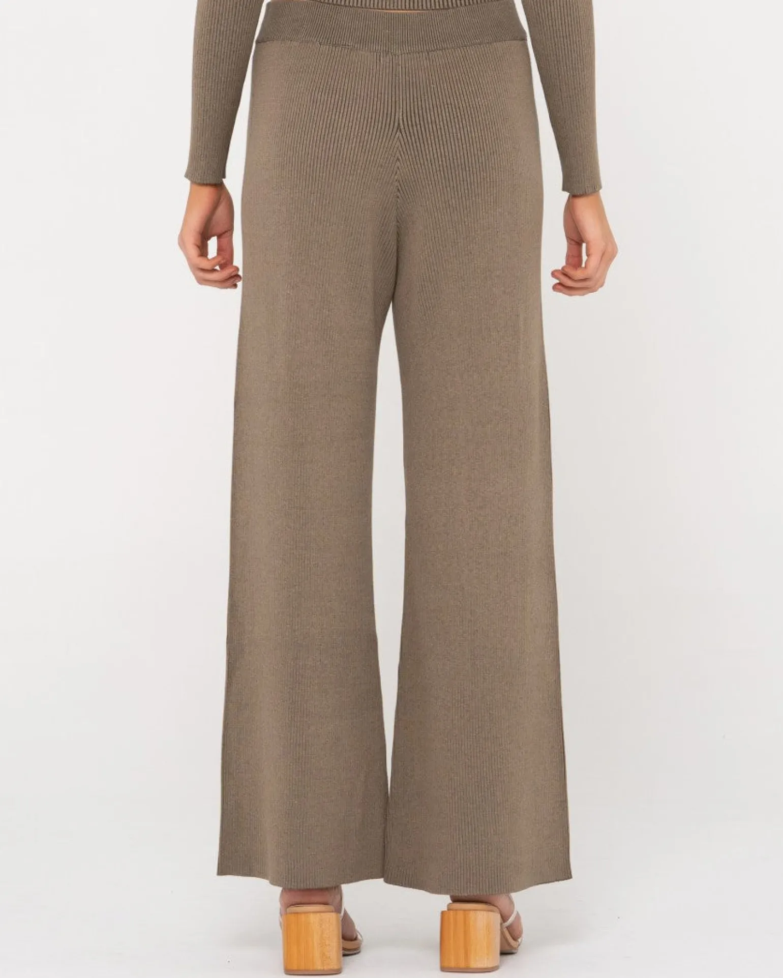 Solace Wide Leg Knit Lounge Pant | Rusty Flash Sale