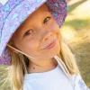 Soleil Patterned Bucket Hat Girls | Rusty Sale