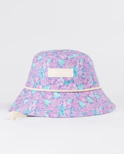 Soleil Patterned Bucket Hat Girls | Rusty Discount