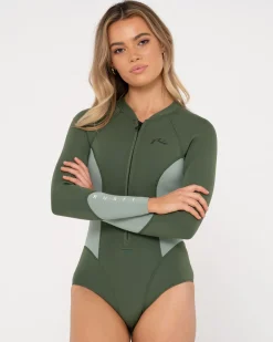 Somersault 2Mm Long Sleeve Springsuit Wetsuit | Rusty Cheap