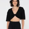 Somewhere Twisted Reversible Top | Rusty Sale