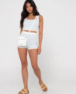 Spencer Knitted High Waisted Short | Rusty Flash Sale