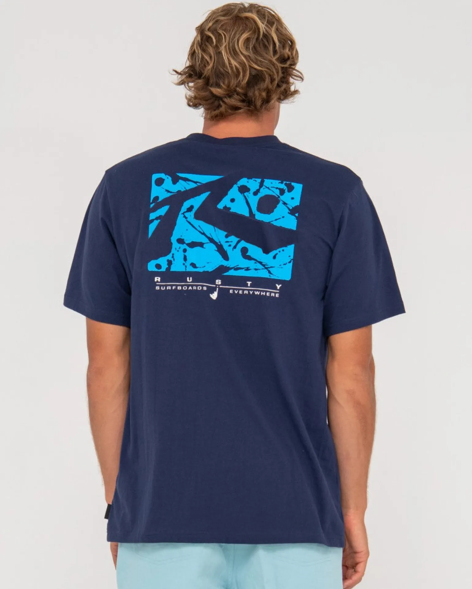 Splat Down Short Sleeve Graphic Tee | Rusty Cheap