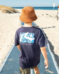Splat Down Short Sleeve Graphic Tee Boys | Rusty Store