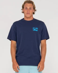 Splat Down Short Sleeve Graphic Tee | Rusty Cheap
