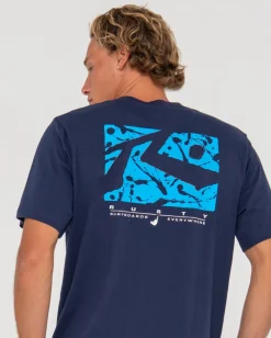 Splat Down Short Sleeve Graphic Tee | Rusty Cheap