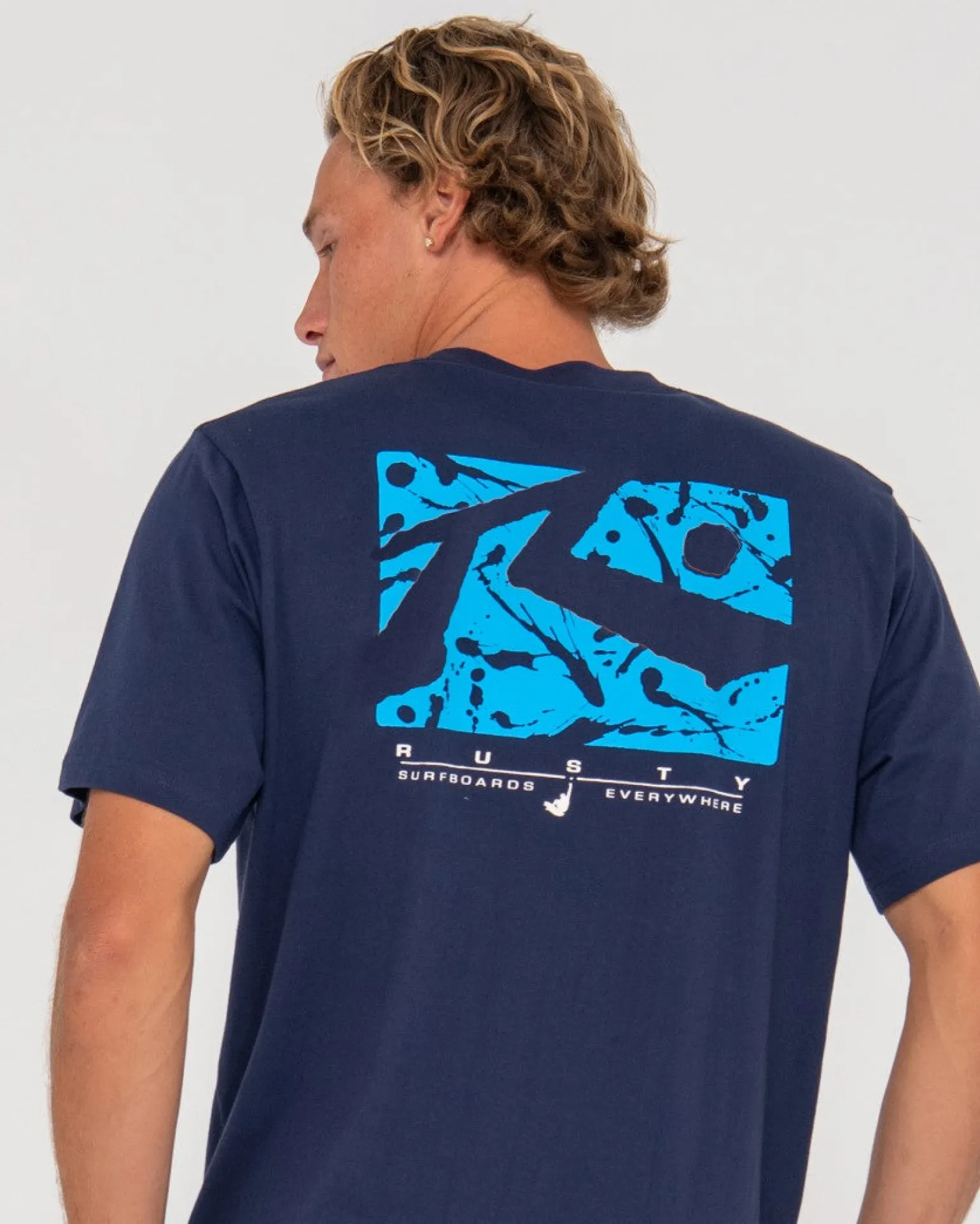 Splat Down Short Sleeve Graphic Tee | Rusty Cheap
