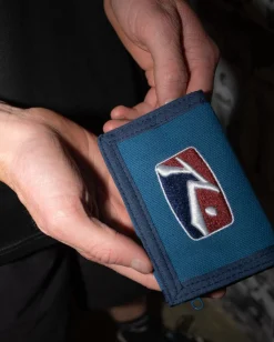 Splice Embroidered Velcro Wallet | Rusty Cheap