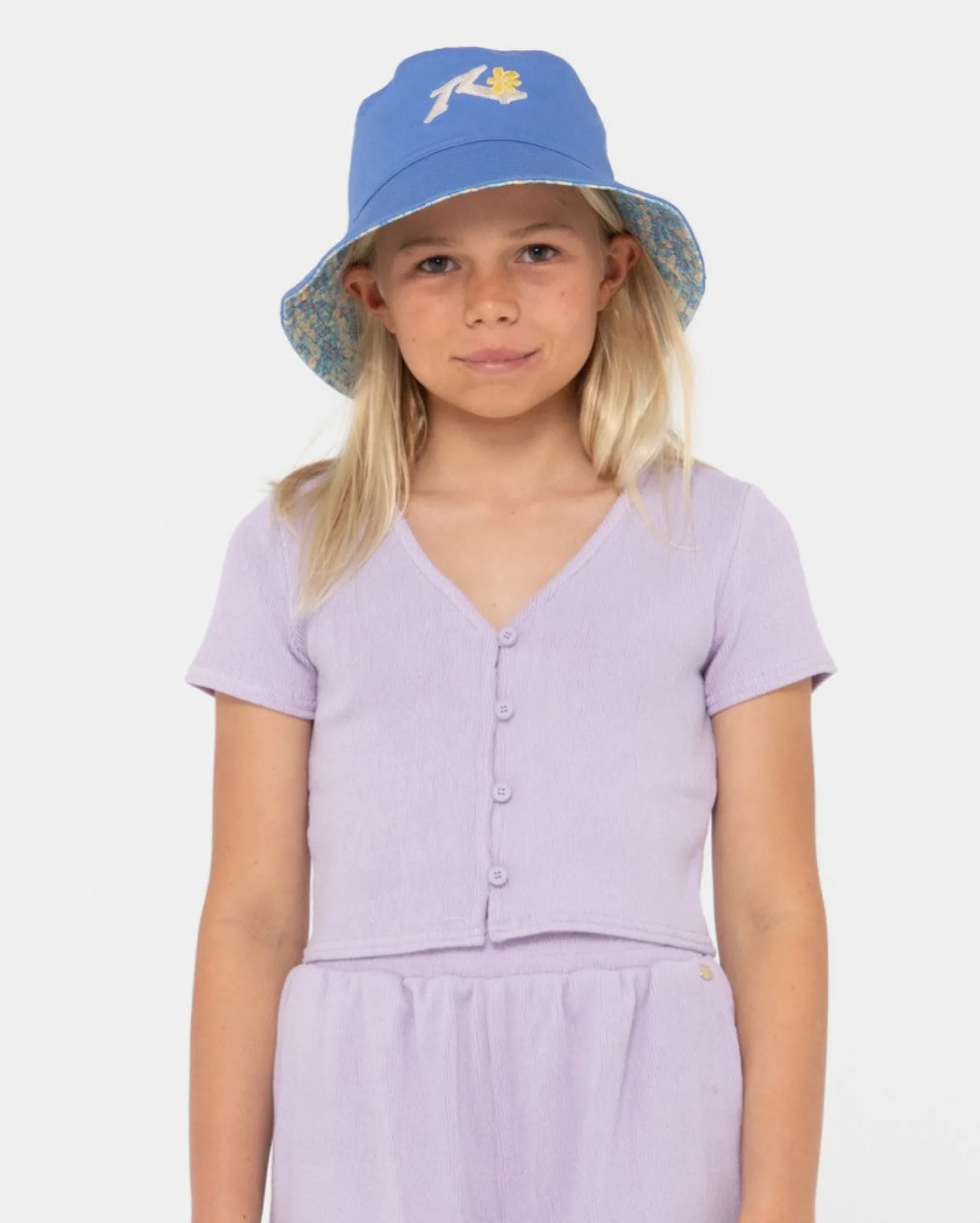 Spring Time Reversible Bucket Hat | Rusty Sale