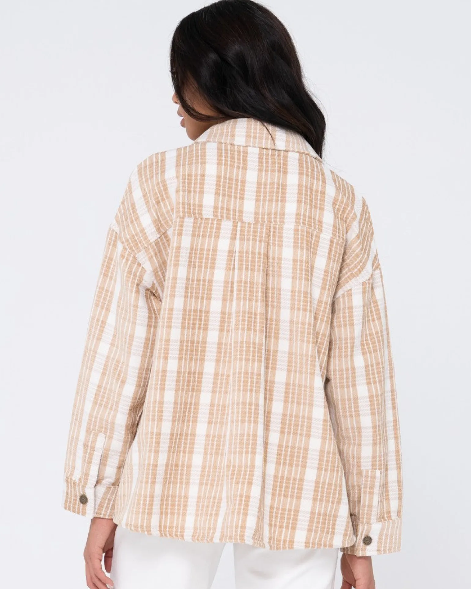 Stemming Oversized Plaid Shirt | Rusty Shop