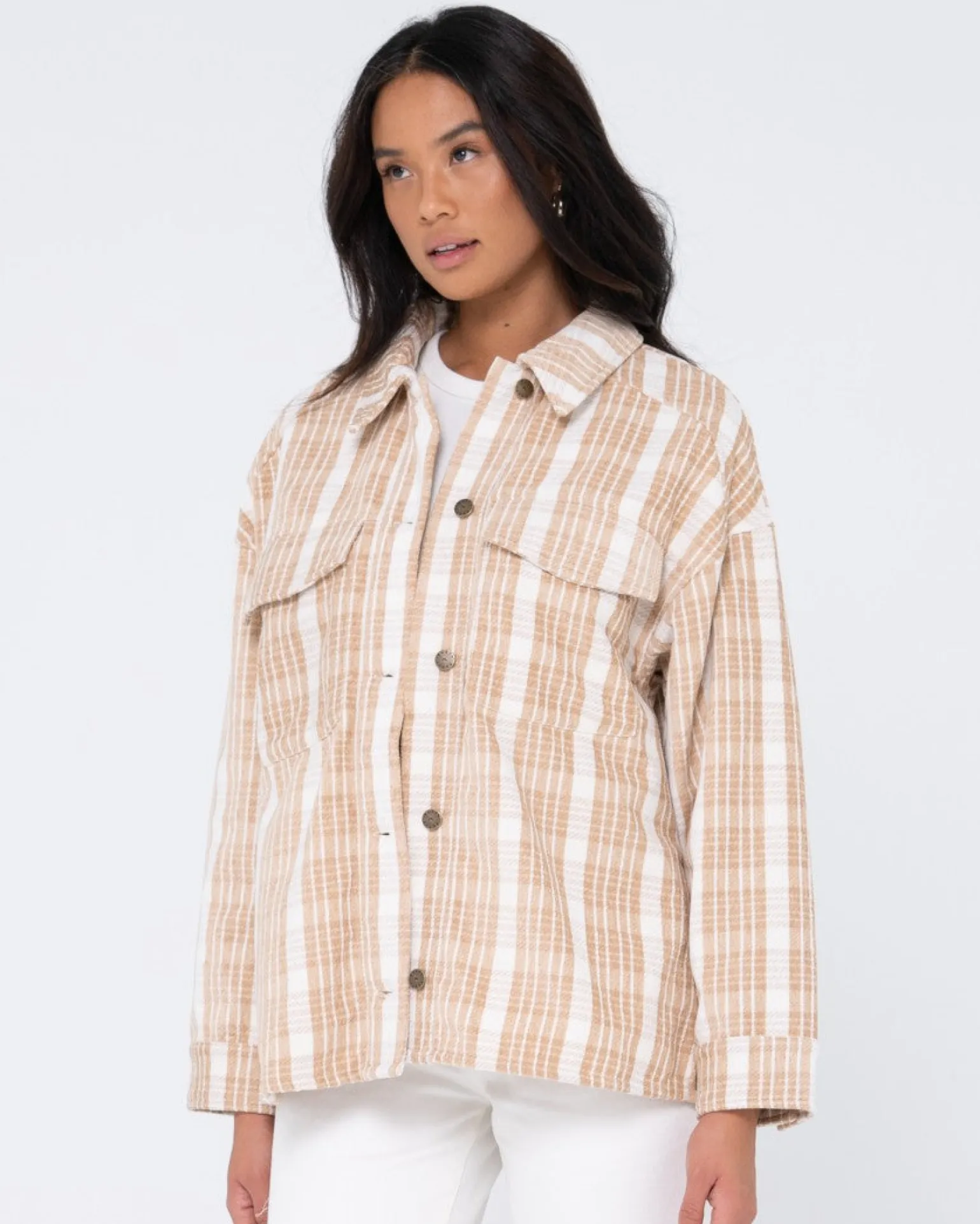 Stemming Oversized Plaid Shirt | Rusty Shop