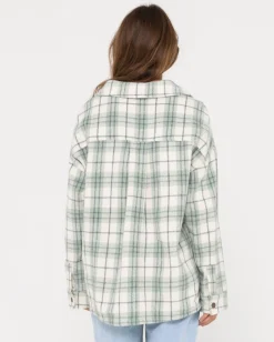 Stemming Oversized Plaid Shirt | Rusty Store
