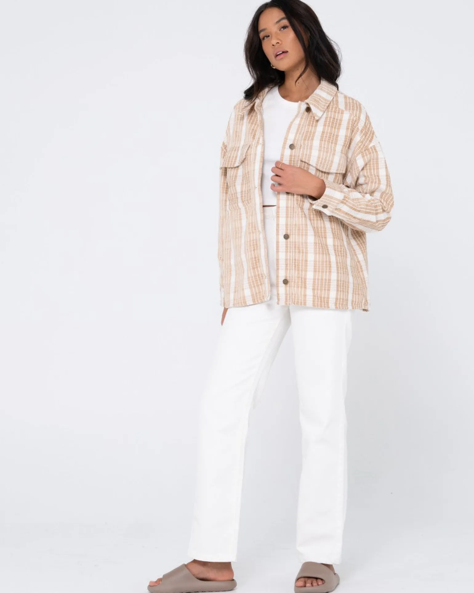Stemming Oversized Plaid Shirt | Rusty Shop