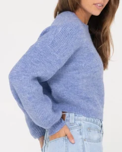Sundae Oversized Cropped Crew Neck | Rusty Store