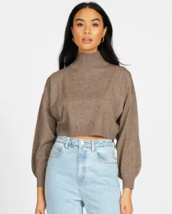 Sunday High Neck Knit | Rusty Store