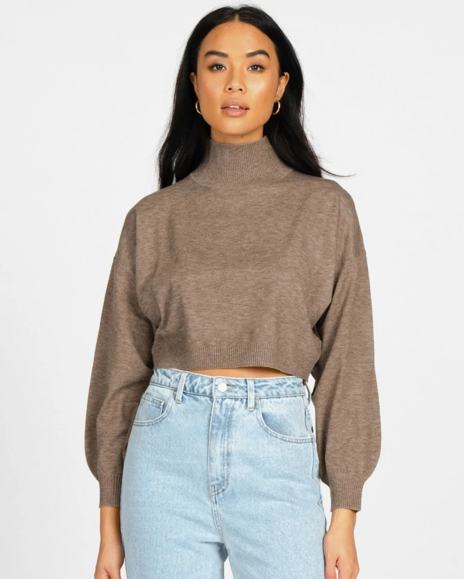 Sunday High Neck Knit | Rusty Store