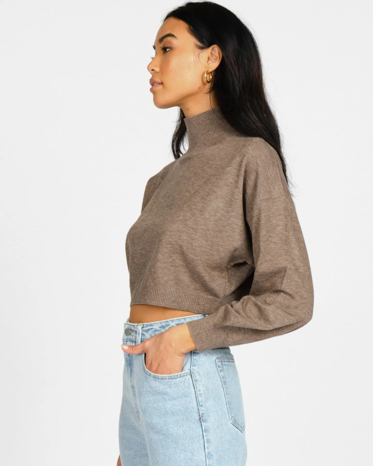 Sunday High Neck Knit | Rusty Store