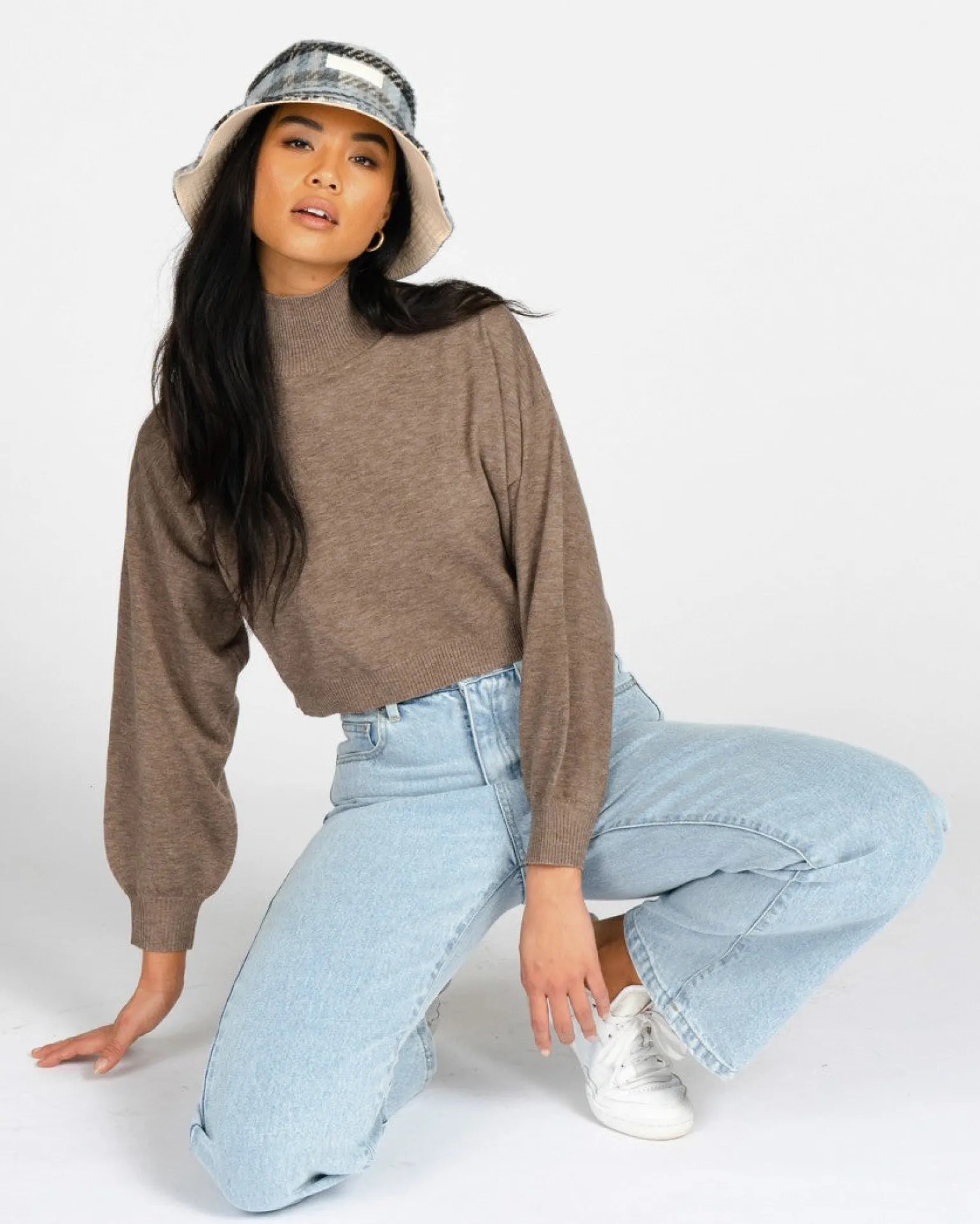 Sunday High Neck Knit | Rusty Store