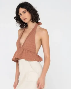 Sundowner Halter Top | Rusty Discount