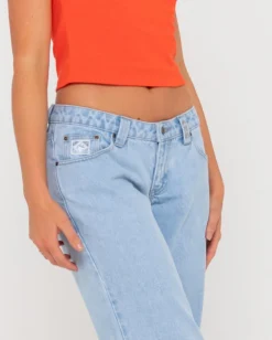 Super Low Rise Straight Leg Jean | Rusty Best Sale