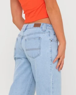 Super Low Rise Straight Leg Jean | Rusty Fashion