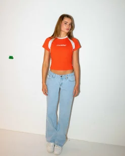 Super Low Rise Straight Leg Jean | Rusty Best Sale