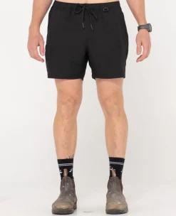 Surf2Site Quick Dry Elastic Work Short | Rusty Clearance
