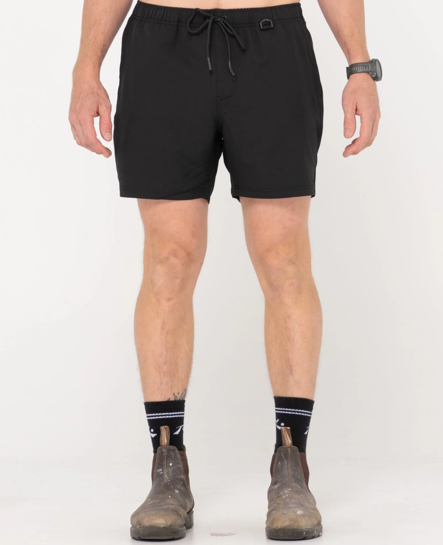 Surf2Site Quick Dry Elastic Work Short | Rusty Clearance