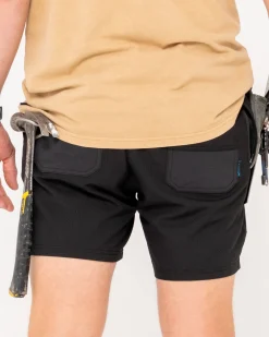 Surf2Site Quick Dry Elastic Work Short | Rusty Clearance