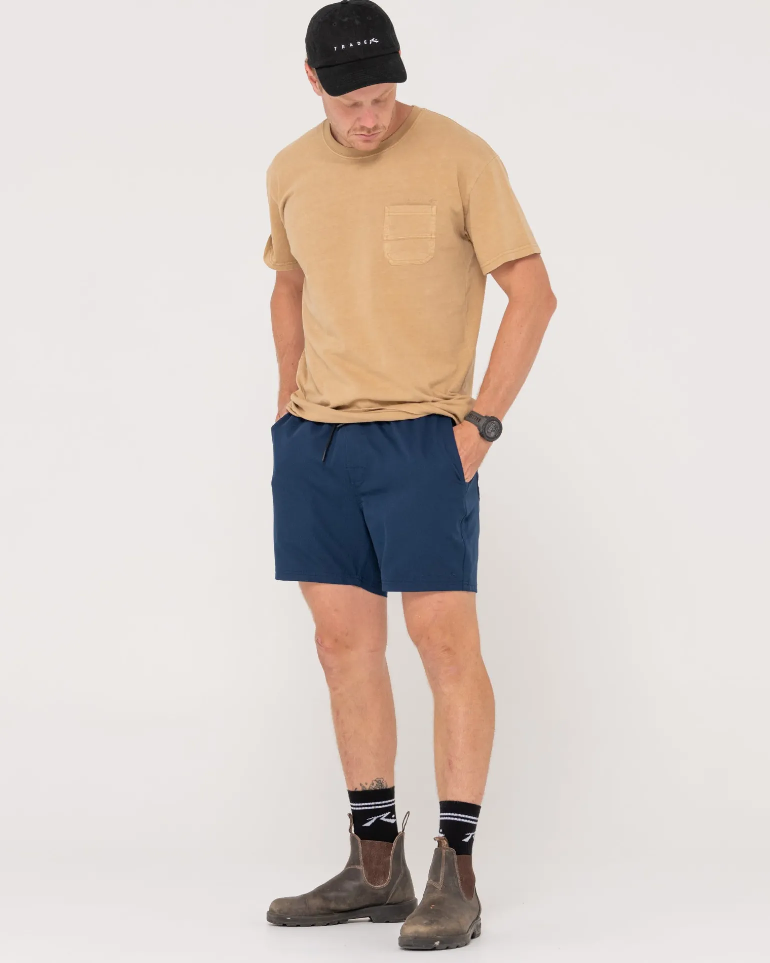 Surf2Site Quick Dry Elastic Work Short | Rusty Discount