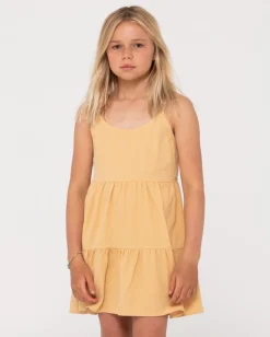 Sweet Water Tierd Slip Dress Girls | Rusty Flash Sale