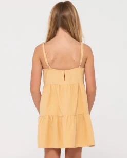Sweet Water Tierd Slip Dress Girls | Rusty Flash Sale