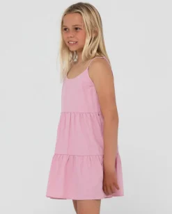 Sweet Water Tierd Slip Dress Girls | Rusty Clearance