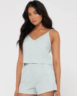 Sweet Water V Neck Slip Cami | Rusty Clearance
