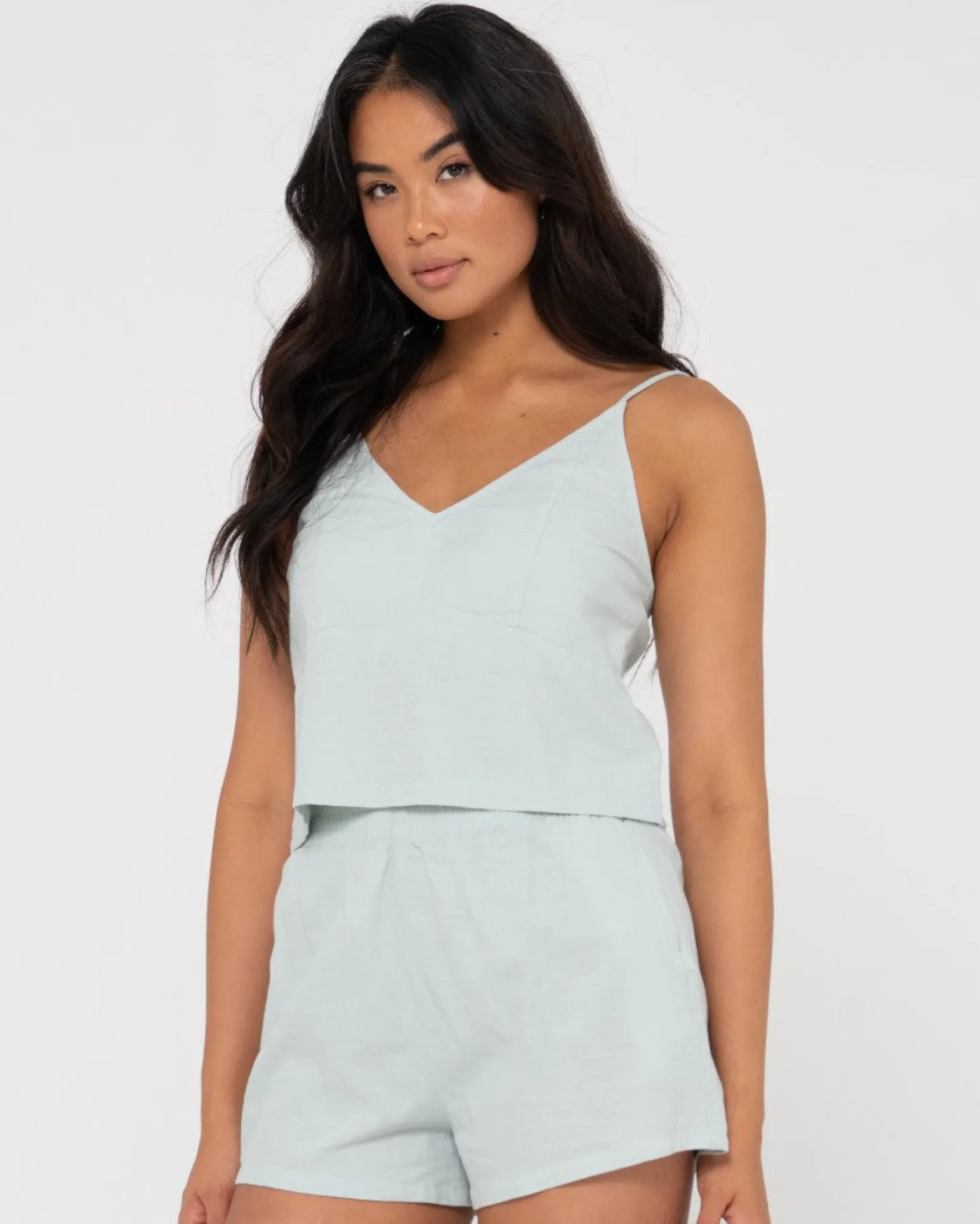Sweet Water V Neck Slip Cami | Rusty Clearance