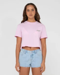 Sweetest Thing Graphic Cropped Tee | Rusty Online