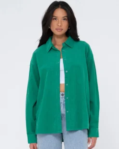 Tammy Cord Shirt | Rusty Flash Sale