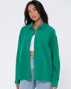 Tammy Cord Shirt | Rusty Sale