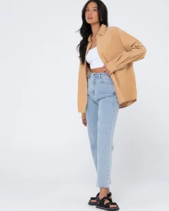 Tammy Cord Shirt | Rusty Hot