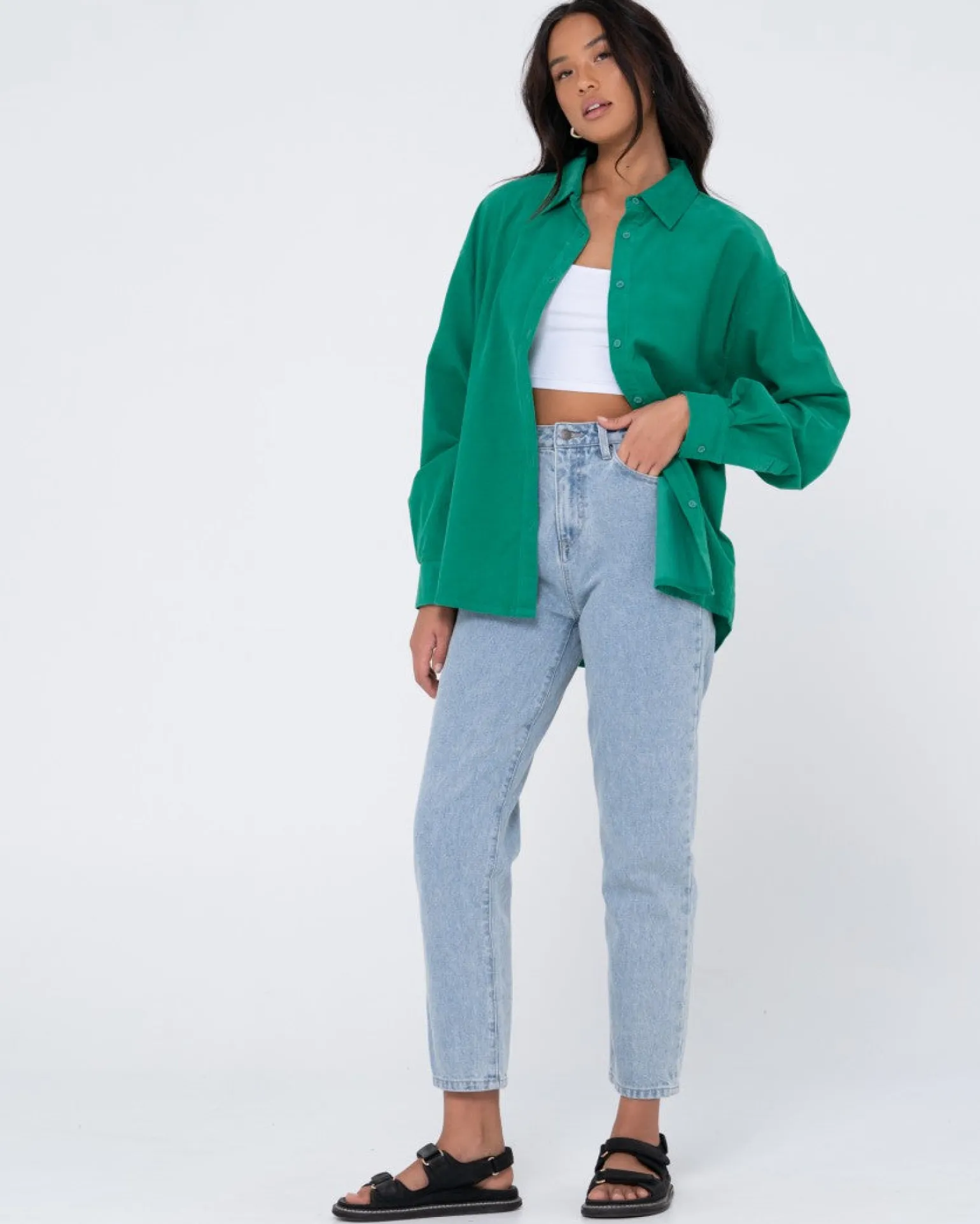 Tammy Cord Shirt | Rusty Flash Sale