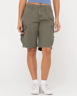 Tank Girl Low Rise Loose Fit Cargo Short | Rusty Outlet