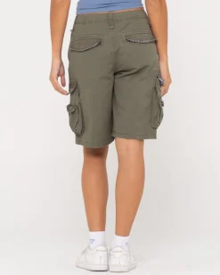 Tank Girl Low Rise Loose Fit Cargo Short | Rusty Outlet