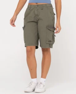 Tank Girl Low Rise Loose Fit Cargo Short | Rusty Outlet