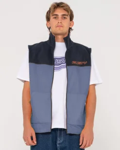 Tasty Ice Polar Fleece Zip Up Vest | Rusty Discount