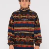 Teka 1/4 Zip Polar Fleece | Rusty Clearance