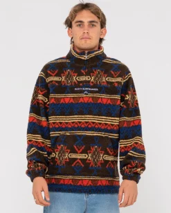 Teka 1/4 Zip Polar Fleece | Rusty Clearance